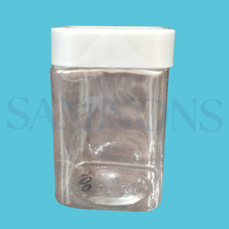 300GM PET SQUARE JAR
